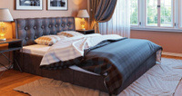 Кровать Лагуна 1800 мм с подъемным механизмом БОН-Мебель
