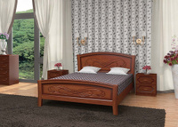 Кровать Карина-16 1600 мм (ламели) Bravo мебель