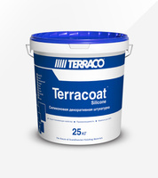 Штукатурка фасадная Terraco Terracoat Granule Silicone Exterior 25 кг