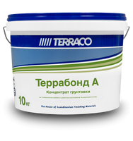 Грунтовка акриловая Terraco Террабонд А концентрат 10 кг 6821010