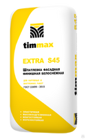 Шпаклевка TimMax S-45 Extra финишная фасадная белоснежная 20 кг 517