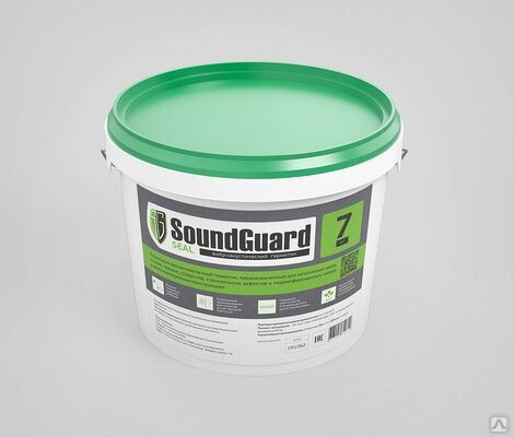 Звукоизоляция Виброакустический герметик SoundGuard 7 кг 10386