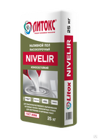 Наливной пол высокопрочный Литокс Nivelir 25 Мпа 2-20 мм 25 кг 56 шт/пал Нивелир 01438 ЛИТОКС