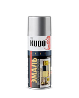 Краска аэрозольная "Kudo" 520мл. Хром металик зеркальный (KU-1033) KUDO