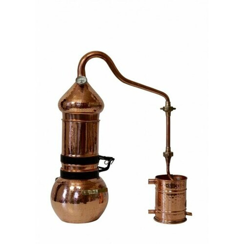 Аламбик CopperCrafts с колонной 10 литров, с термометром Copper Crafts