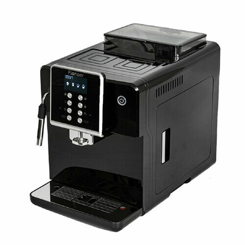 Кофемашина автоматическая Pioneer CMA005 с автоприготовлением американо, эспрессо и капучино, встроенной кофемолкой и LC