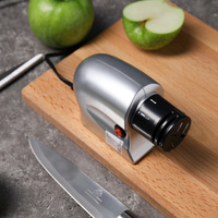 Ножеточка luazon lte-01, электрическая, для ножей/ножниц/отверток, 220 в, серая Luazon Home