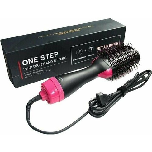 Фен щетка для волос One Step 5250/ Расческа с ионизацией для волос Hair Dryerand 3в1 Нет бренда