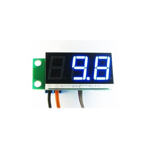 Цифровой термометр с выносным термодатчиком STH0014UB, ультра-яркий голубой Smartmodule