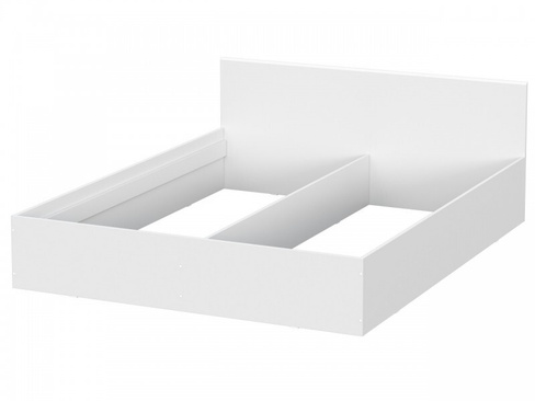 Модульная система "Токио" Кровать двойная универсальная (1,6х2,0) Белый текстурный 1634x685x2032
