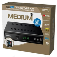 Ресивер цифровой Perfeo DVB-T2/C "MEDIUM" PERFEO