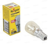 Лампа для холодильника E14 15W Navigator 61203 NAVIGATOR