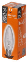 Лампа накаливания E27 60W GENERAL ELECTRIC свеча