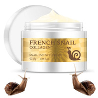 Крем омолаживающий для лица с муцином улитки и коллагеном, высокоэффективный, LAIKOU French Snail Collagen, 25 г.