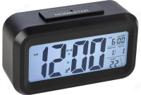 Часы-будильник HOMESTAR HS0110 черный (104305)