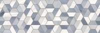 Керамическая плитка Ecoceramic Rodas DC. Hex Cold настенная 33,3x100 см
