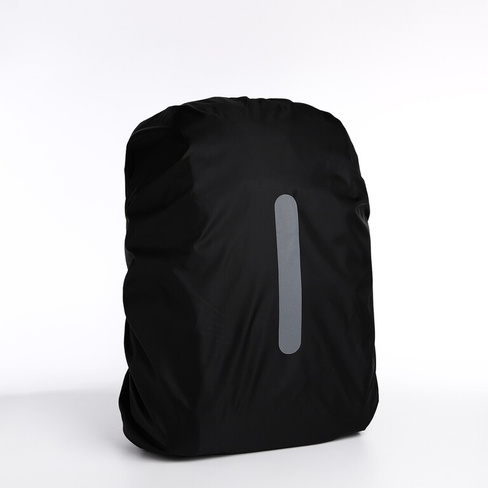 Чехол на рюкзак водоотталкивающий, объем 80 л, цвет черный No brand