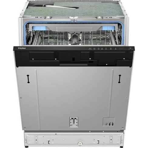Встраиваемая посудомоечная машина HAIER HDWE14-094RU, полноразмерная, ширина 59.8см, полновстраиваемая, загрузка 14 комп