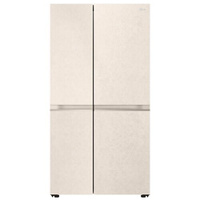 Холодильник LG GC-B257SEZV, бежевый