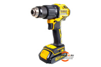 Дрель аккумуляторная DEWALT DCD 709 D2T 18v 2.0Ah Li-Lon